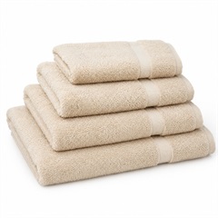 Cam Border Beige Towels